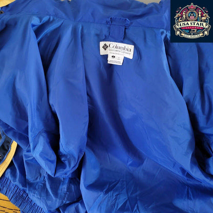Vintage Columbia 1990s Bugaboo Jacket Sz L | Weather - Resistant, Classic Fit, Blue - USASTARFASHION