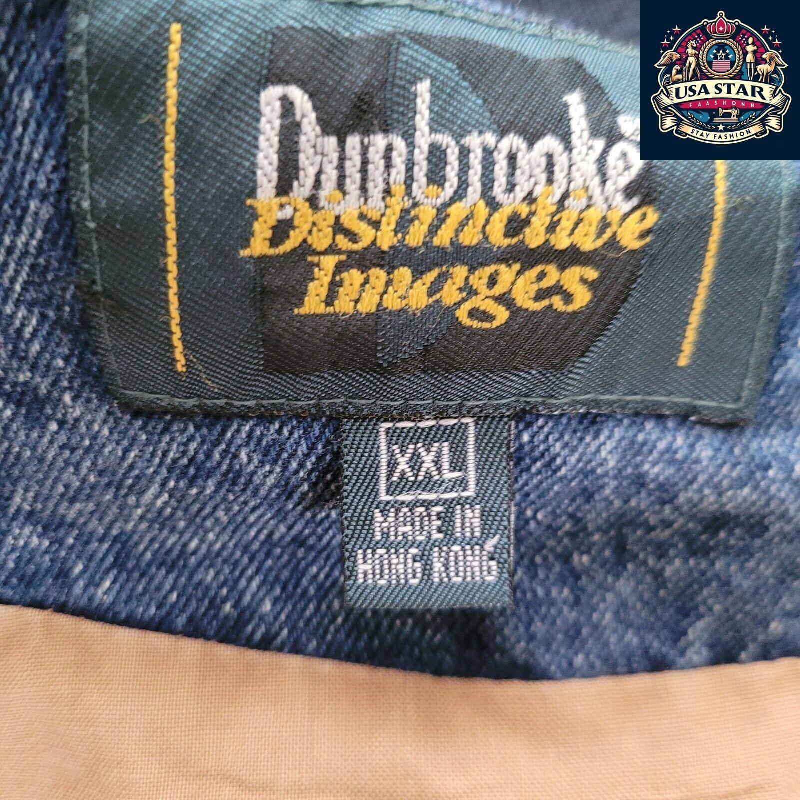 Vintage Dunbrooke Varsity Jacket 80s Bomber USA Cotton Blue Snap XXL - USASTARFASHION