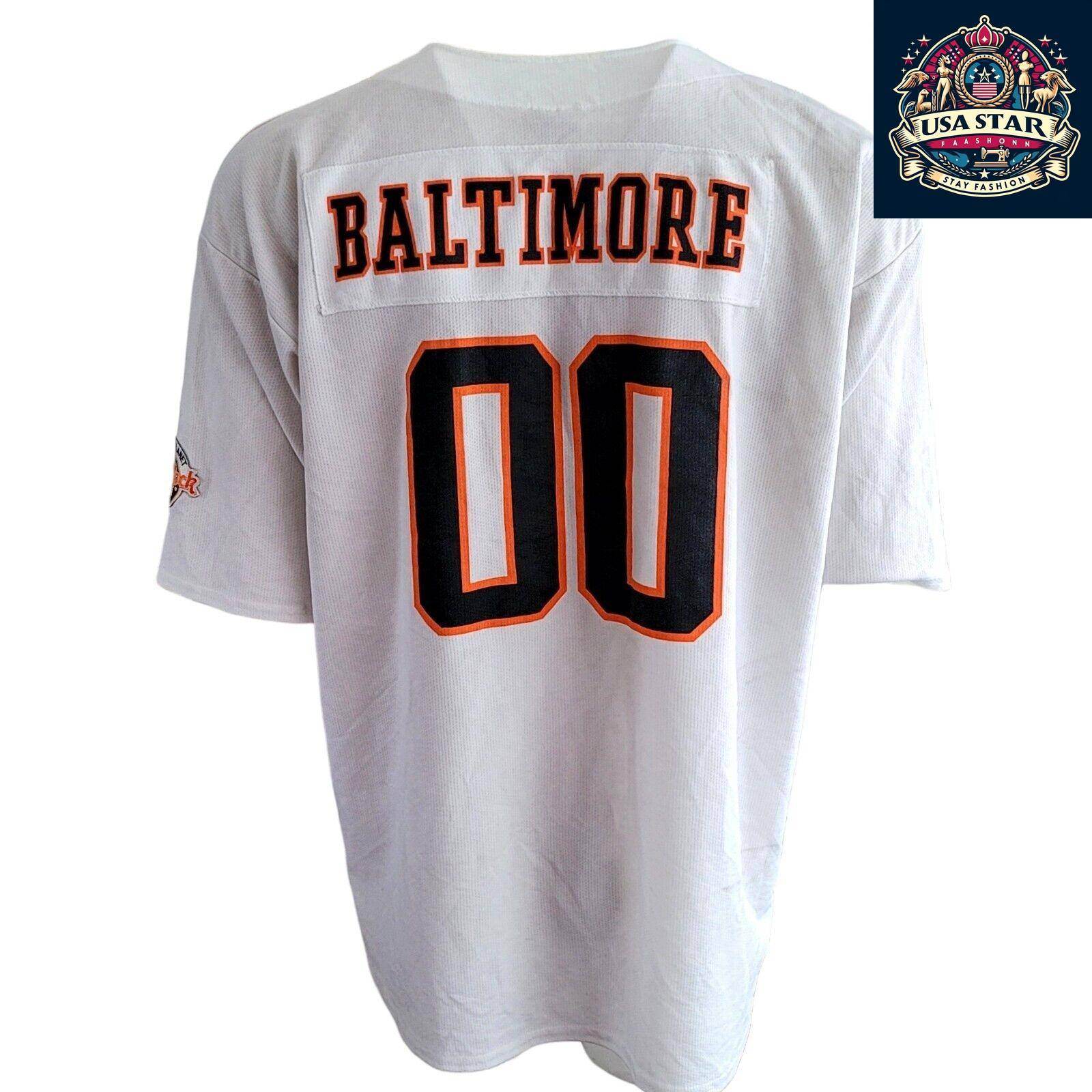 Vintage Hard Rock Cafe Baltimore Baseball Jersey XXL - USASTARFASHION