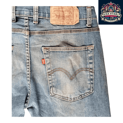 Vintage Levi's 501 Professional Cut - Off Denim Shorts W32 L34 Grade A - USASTARFASHION