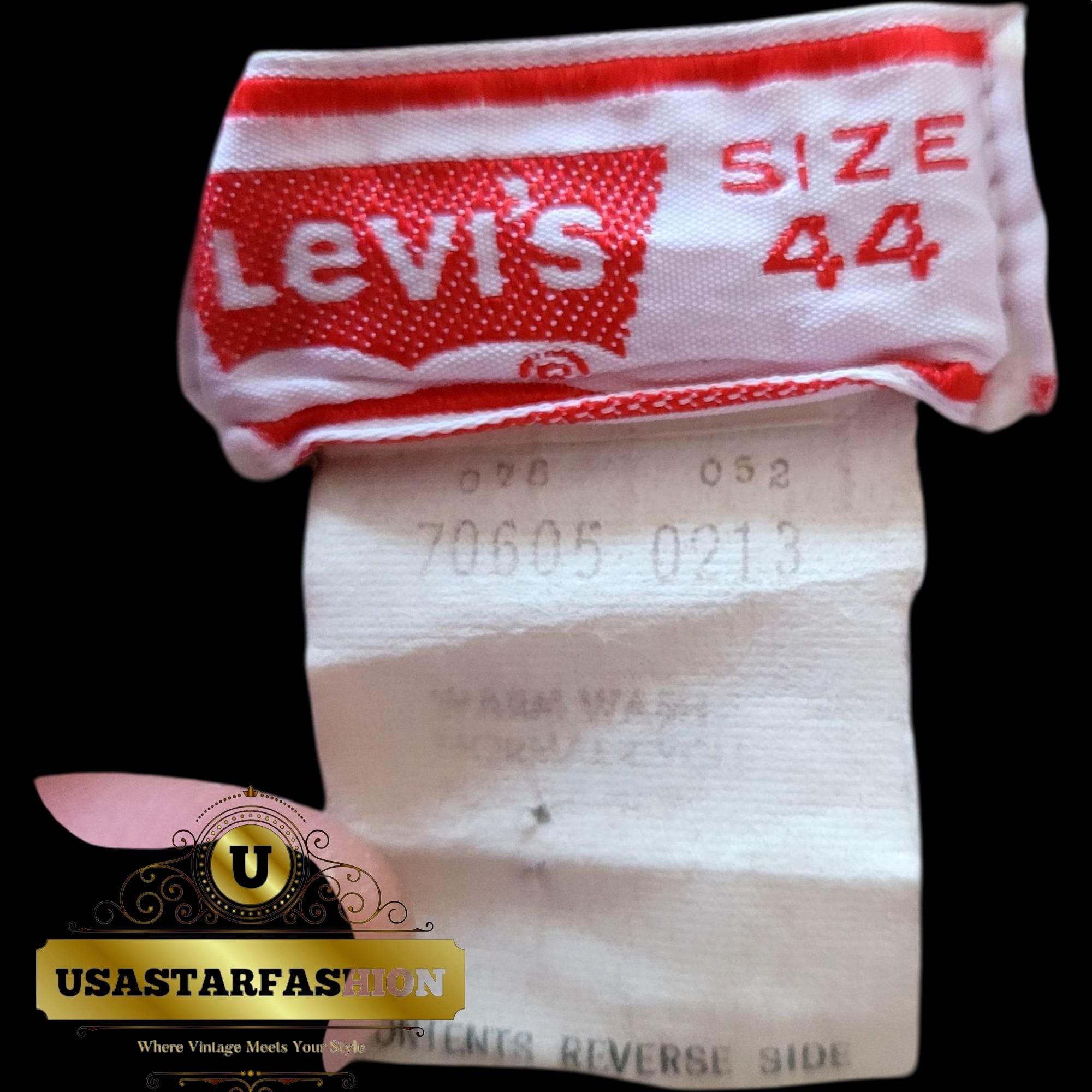 Vintage Levi’s 70605 Sherpa Trucker Jacket – Size 44 - USASTARFASHION
