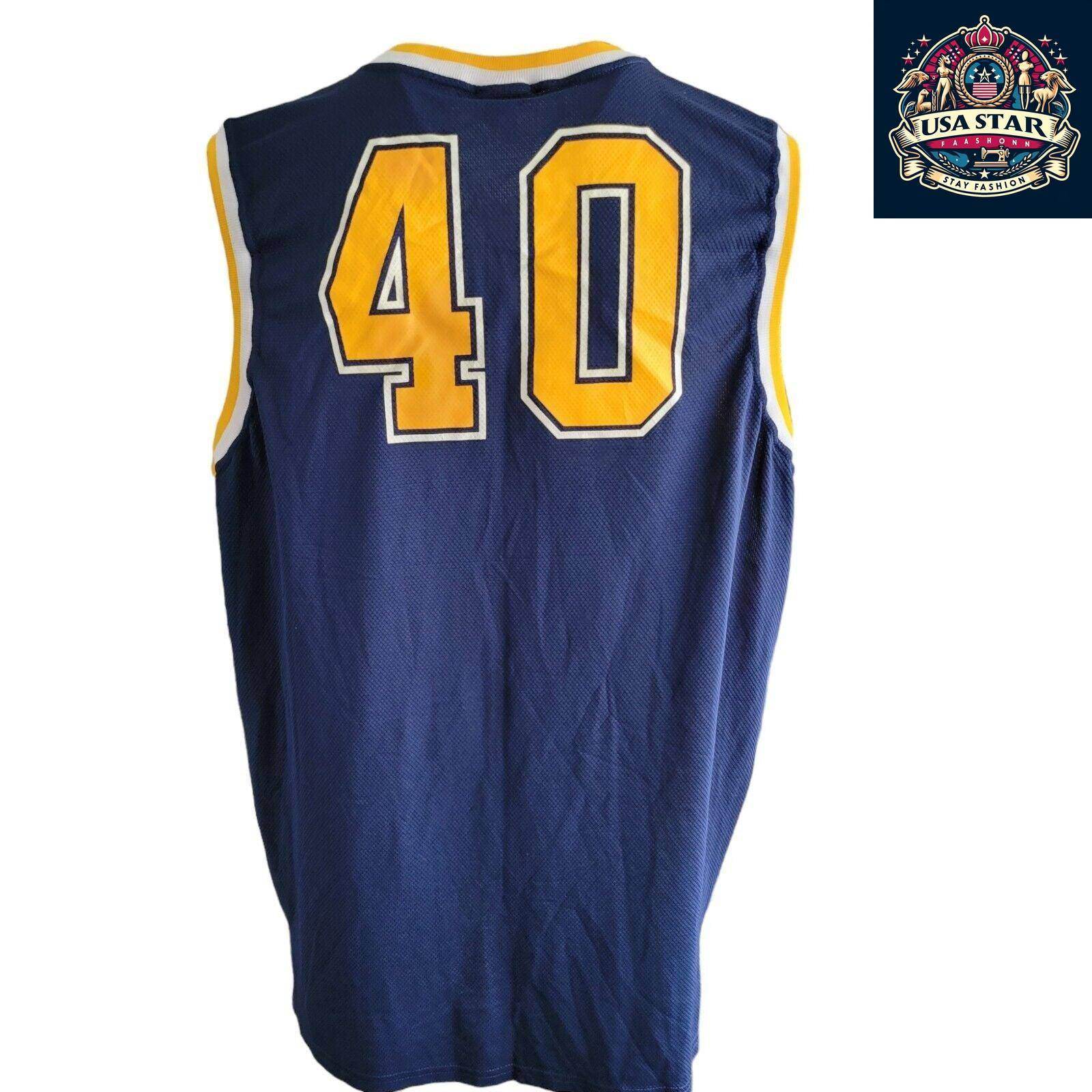 Vintage Michigan Thunderbirds Basketball Jersey 40 Sz XL - USASTARFASHION