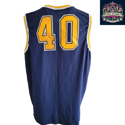 Vintage Michigan Thunderbirds Basketball Jersey 40 Sz XL - USASTARFASHION