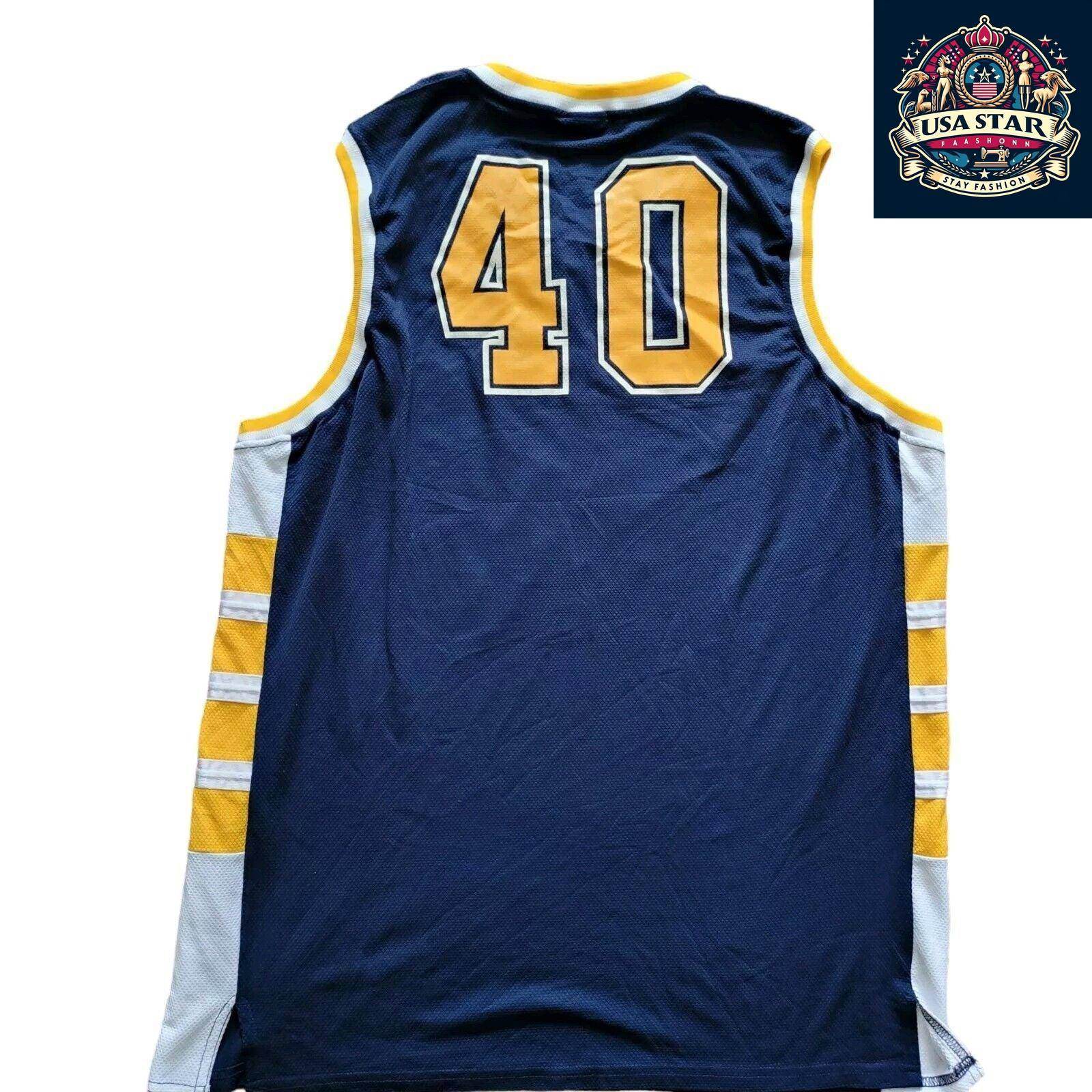Vintage Michigan Thunderbirds Basketball Jersey 40 Sz XL - USASTARFASHION