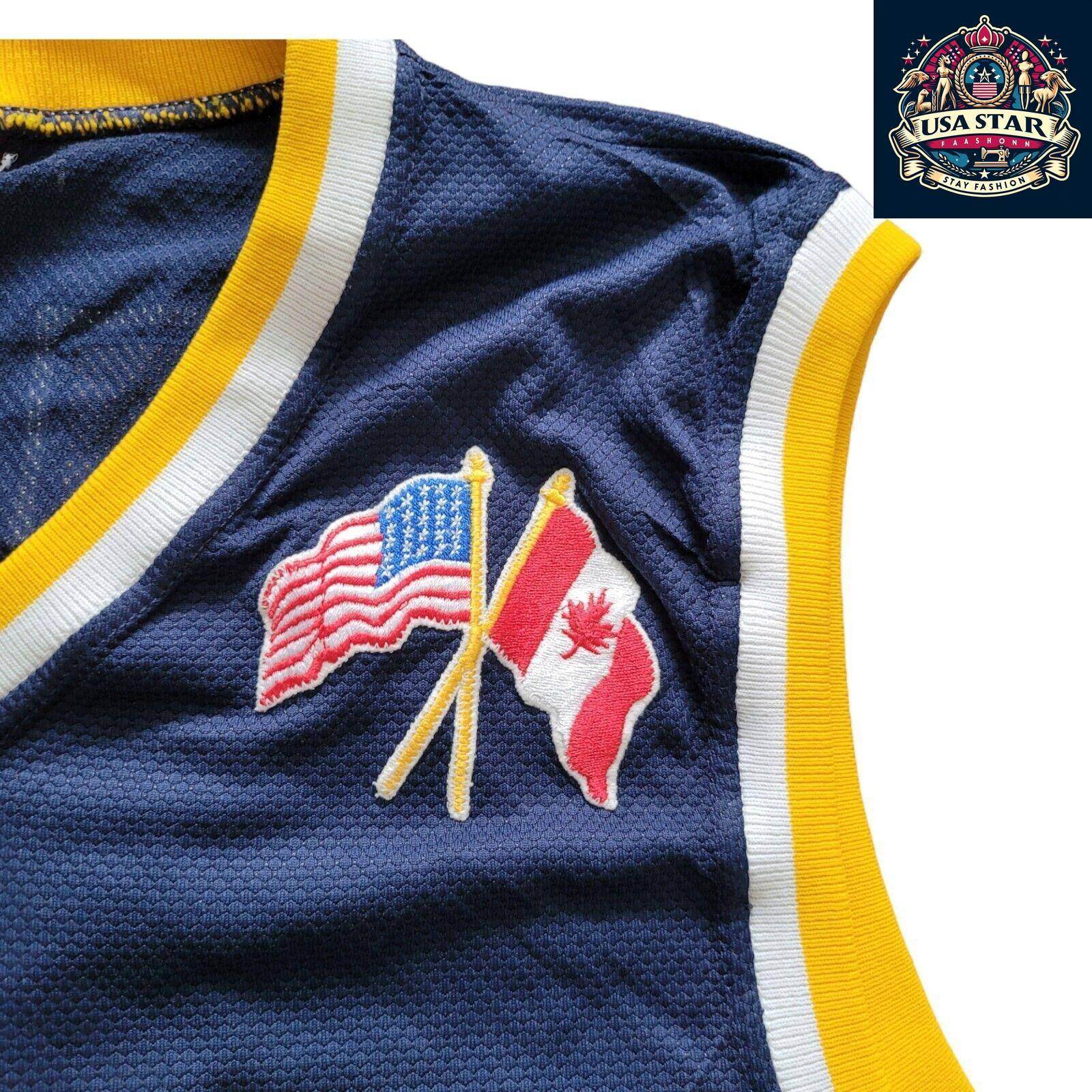 Vintage Michigan Thunderbirds Basketball Jersey 40 Sz XL - USASTARFASHION