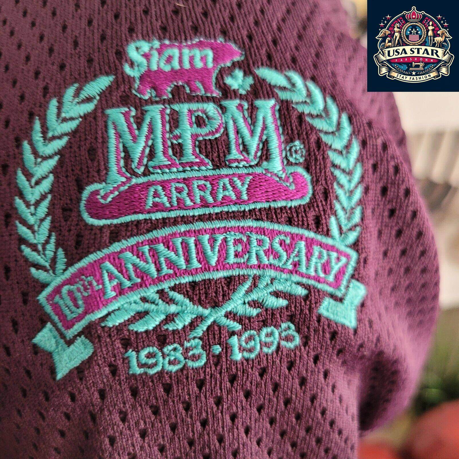 Vintage MPM Array 4 Hockey Jersey Purple Teal - 10th Anniversary Edition - ... - USASTARFASHION