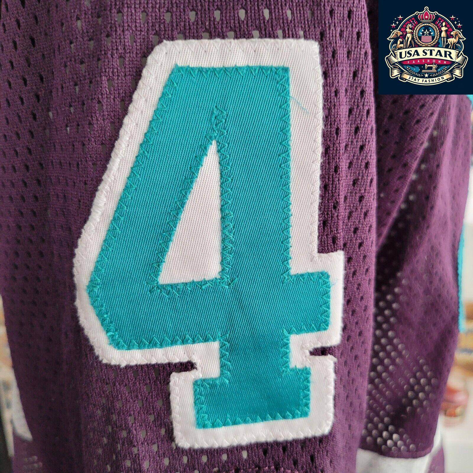 Vintage MPM Array 4 Hockey Jersey Purple Teal - 10th Anniversary Edition - ... - USASTARFASHION