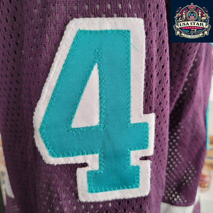 Vintage MPM Array 4 Hockey Jersey Purple Teal - 10th Anniversary Edition - ... - USASTARFASHION