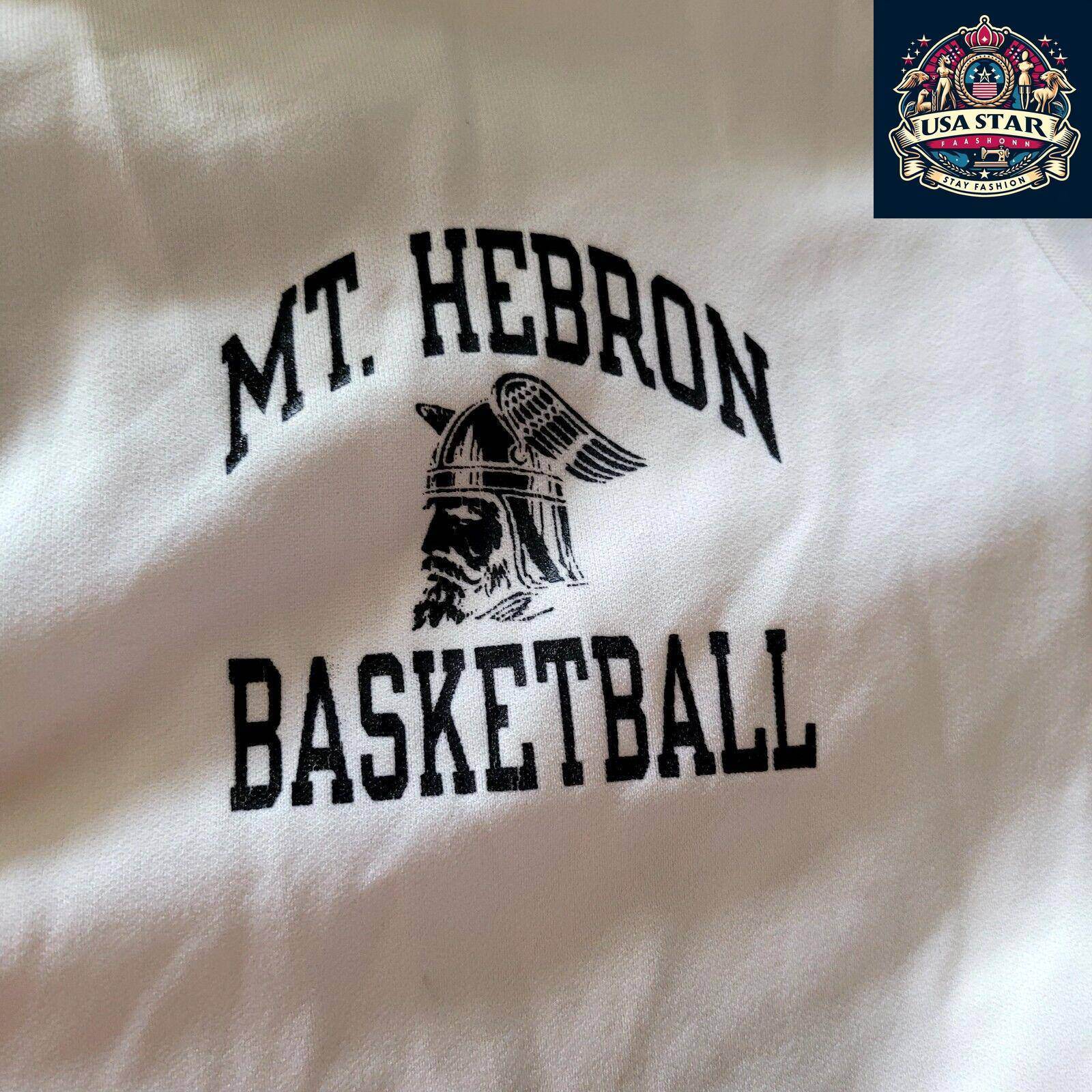 Vintage Mt. Hebron Basketball Champion BLAKEVarsity Top - Men's L - USASTARFASHION