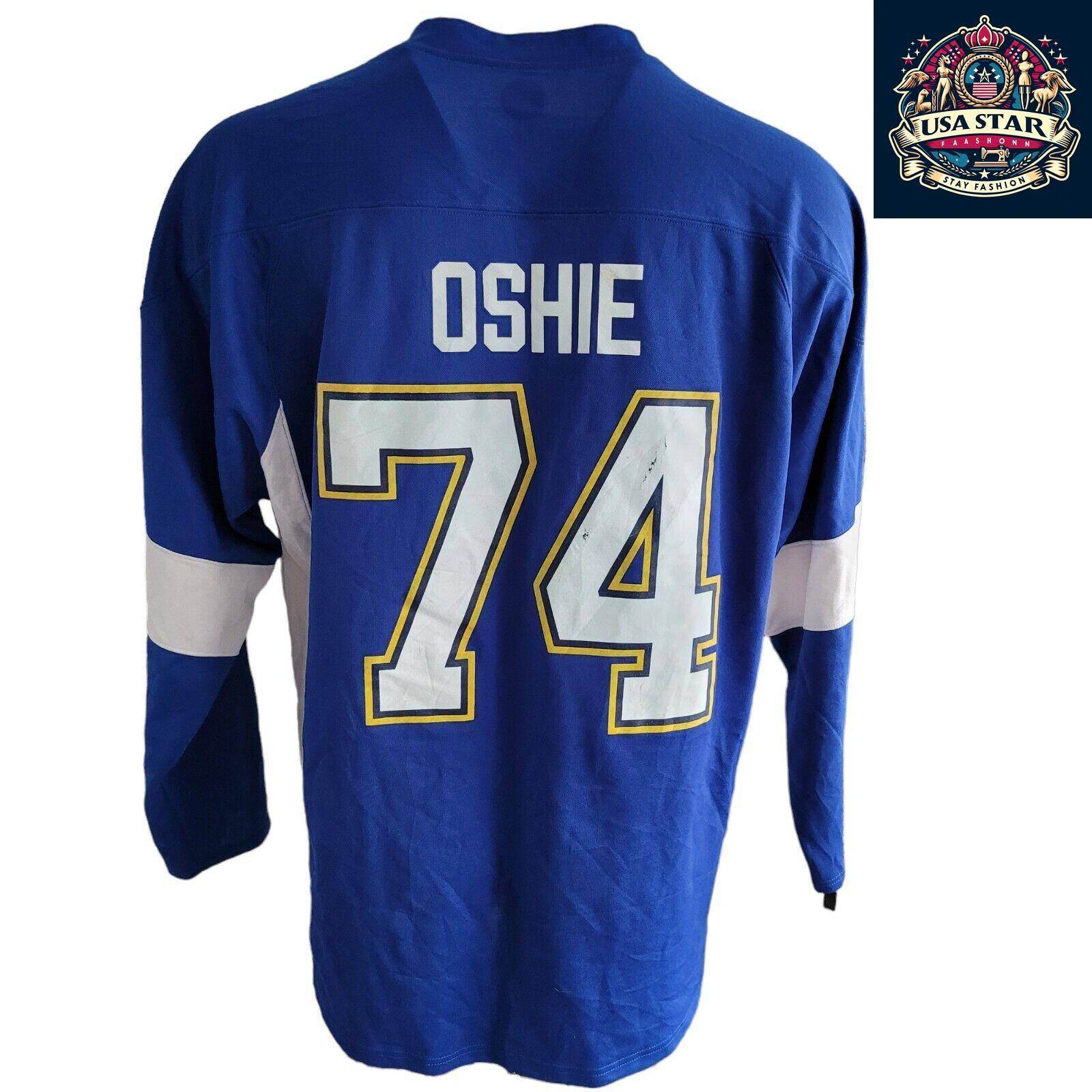 Vintage Official Reebok St. Louis Blues Oshie 74 NHL Adult XL - USASTARFASHION