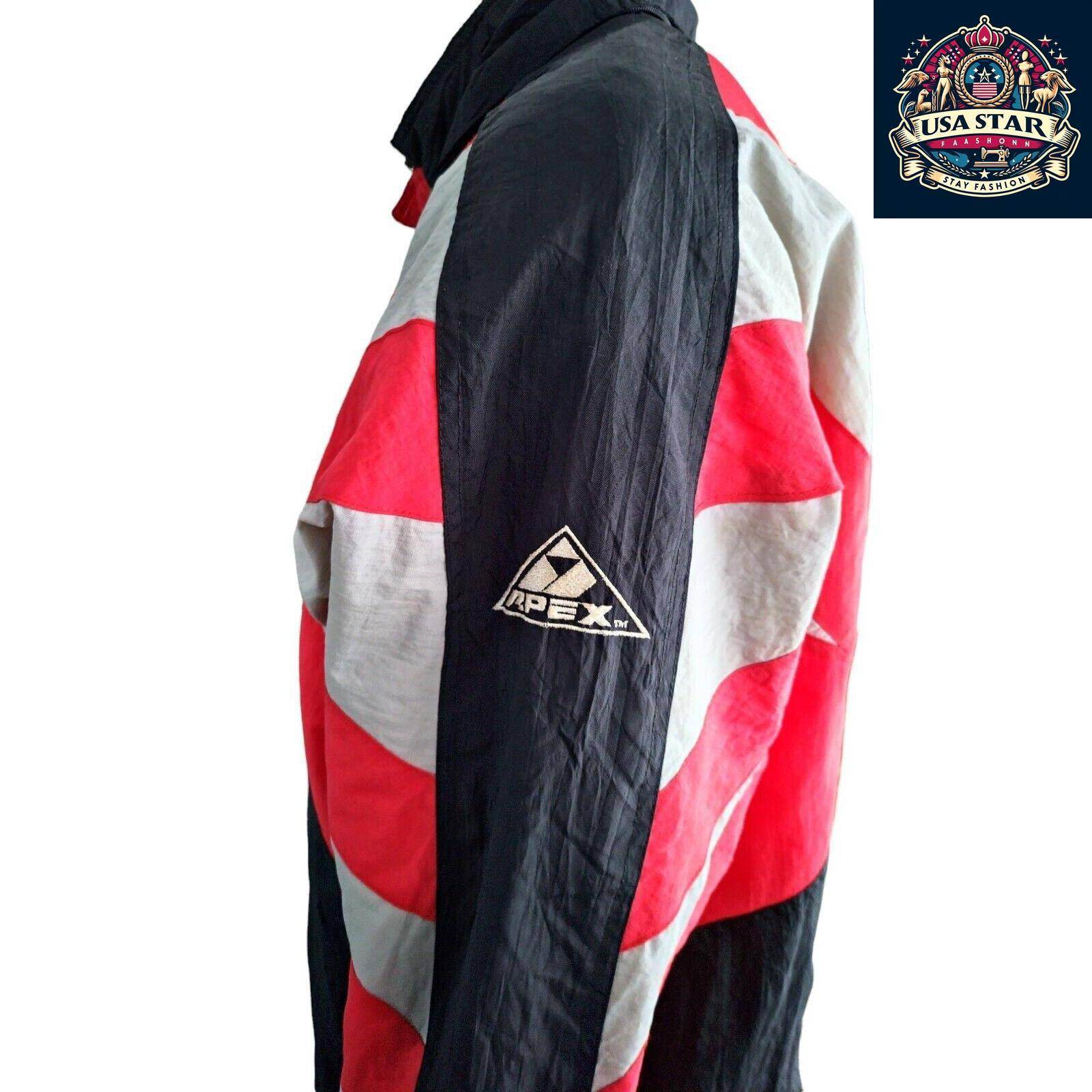 Vintage Ohio State Apex Jacket Red - Comfortable Durable Fabric, Iconic Logo, Perfect for Game Days - USASTARFASHION