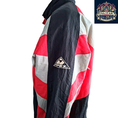 Vintage Ohio State Apex Jacket Red - Comfortable Durable Fabric, Iconic Logo, Perfect for Game Days - USASTARFASHION