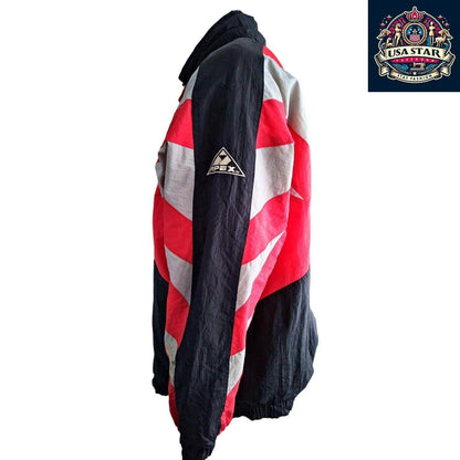 Vintage Ohio State Apex Jacket Red - Comfortable Durable Fabric, Iconic Logo, Perfect for Game Days - USASTARFASHION