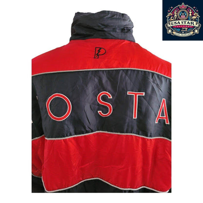 Vintage Ohio State Proplayer Jacket Red Reversible Sz M - USASTARFASHION