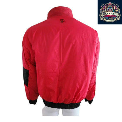 Vintage Ohio State Proplayer Jacket Red Reversible Sz M - USASTARFASHION