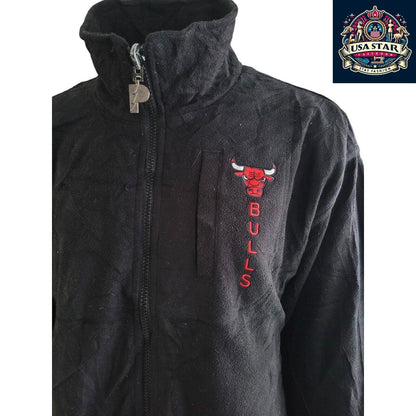 Vintage Pro Player Chicago Bulls Reversible Jaxket Large - USASTARFASHION