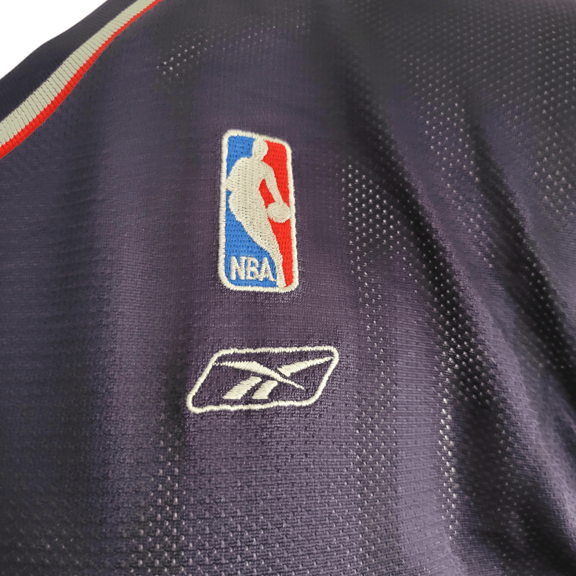 Vintage Richard Jefferson Nets Jersey 24 - Navy Blue Reebok Size 2XL - NBA Collector's Item - USASTARFASHION