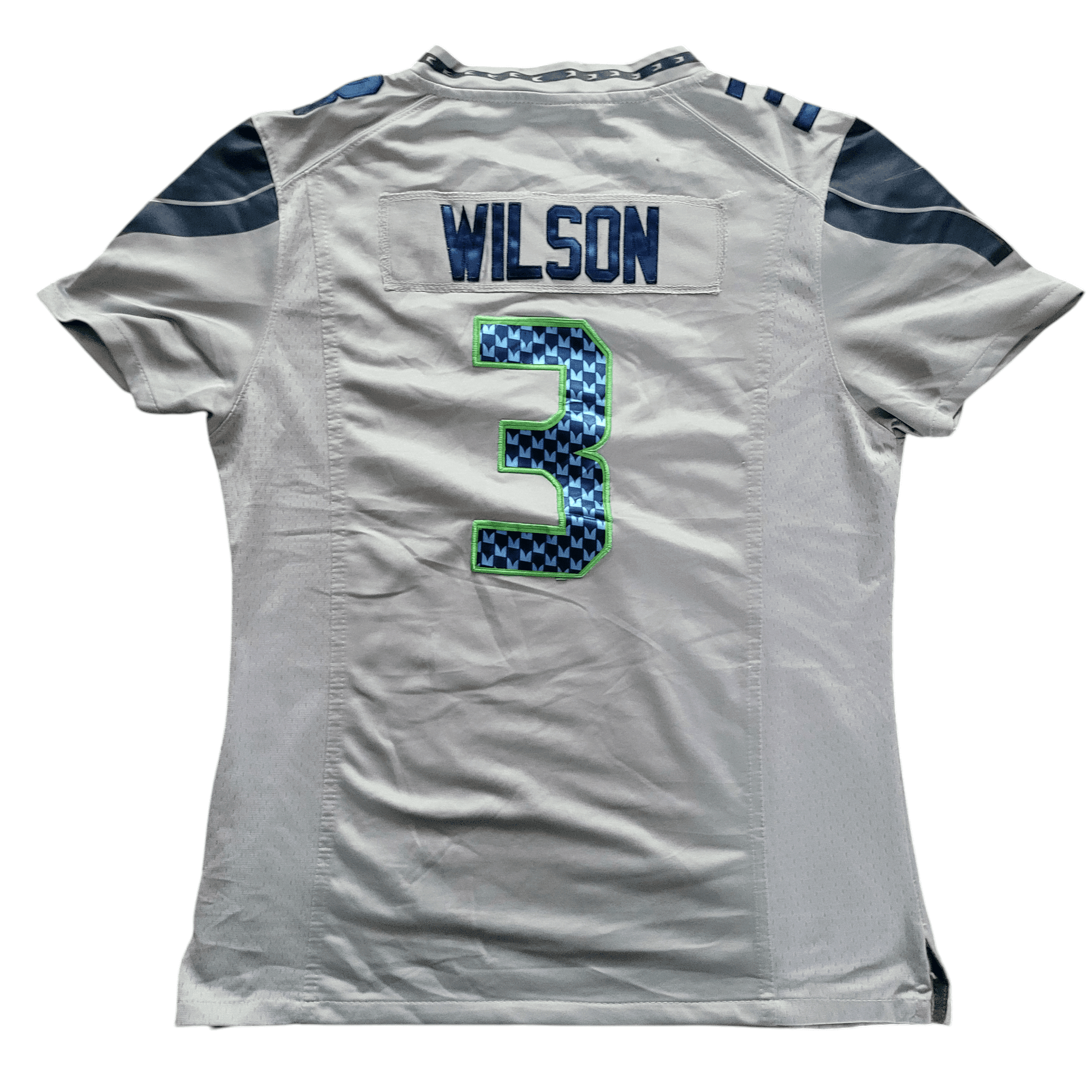 Vintage Seattle Seahawks Russell Wilson 3 Women's Jersey - Size XL - USASTARFASHION