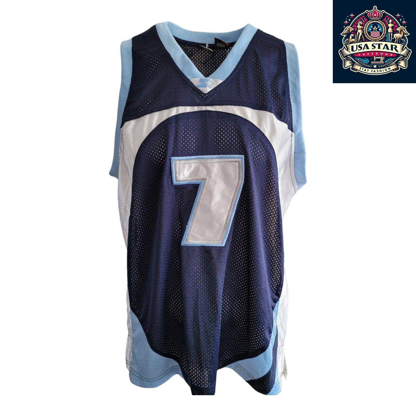Vintage Starter Basketball Vest Size L No. 7 - Retro Sportswear with Comfortable Fit - USASTARFASHION
