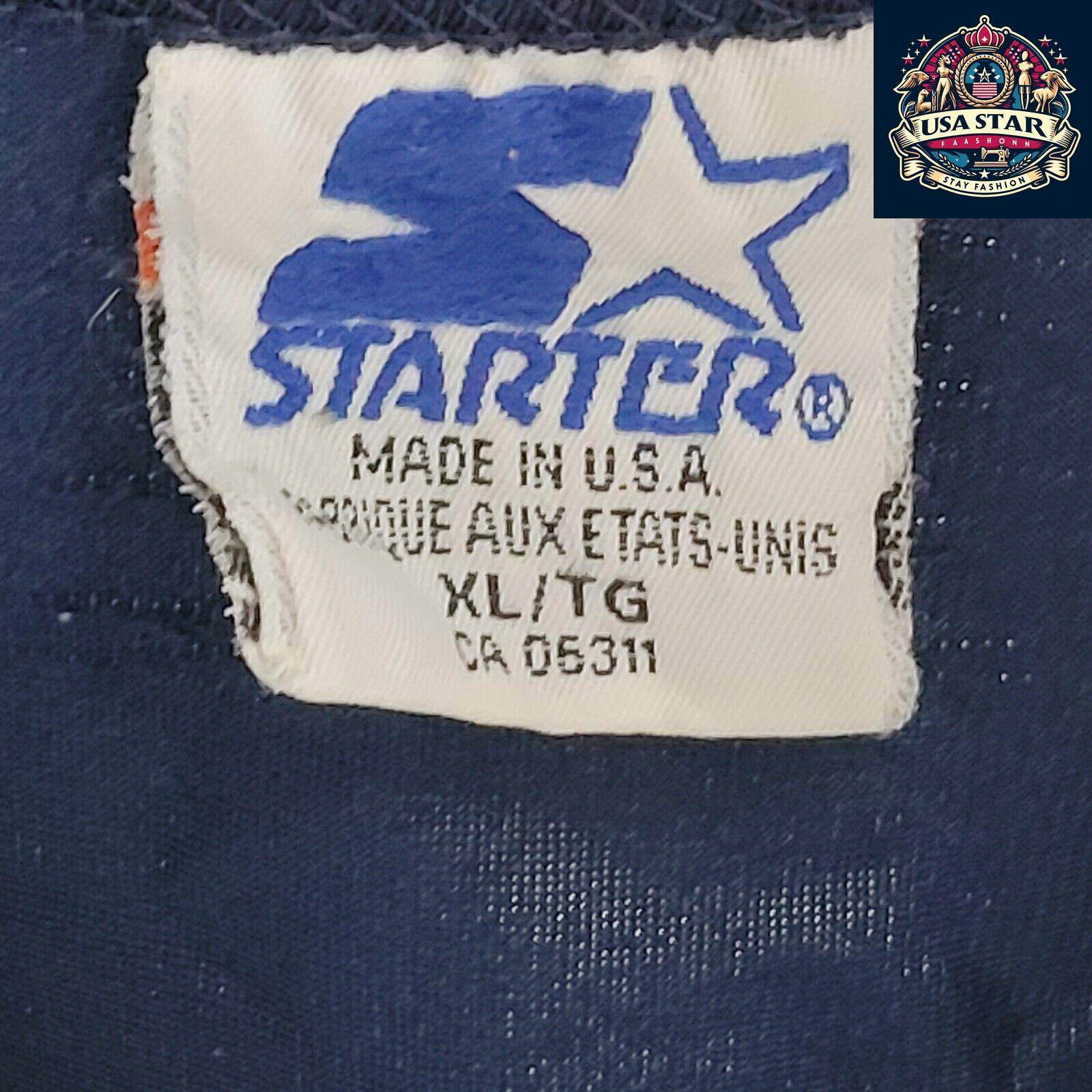 Vintage Starter Jersey Made in USA Size XL | Authentic Classic Style with Unique Design - USASTARFASHION