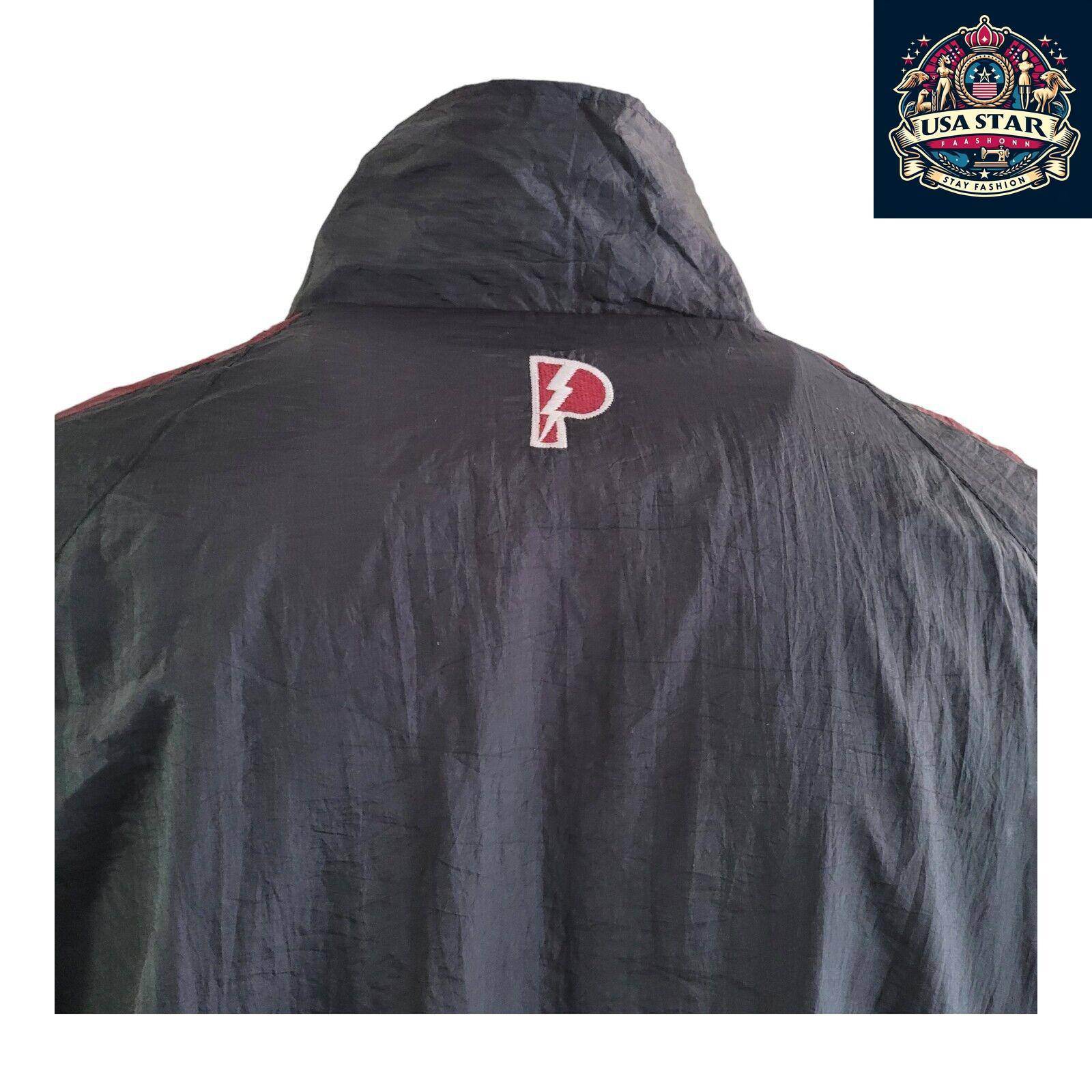 VINTAGE Texas A&M Aggies Jacket Men XL Black Pro Player Track Jacket 90s... - USASTARFASHION