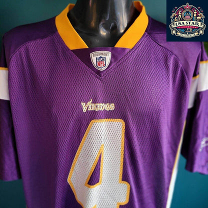 Vintage Vikings Jersey NFL Reebok Darren Sharper 42 XL - Excellent Condition, Stylish Purple - USASTARFASHION