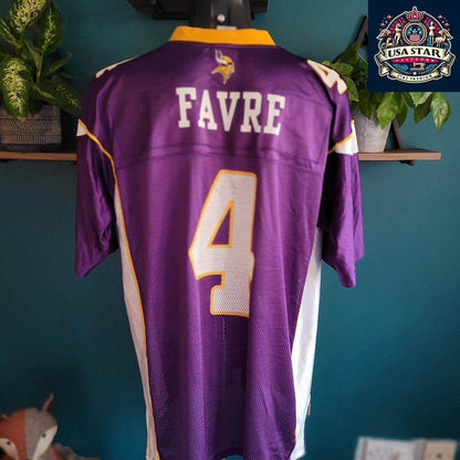 Vintage Vikings Jersey NFL Reebok Darren Sharper 42 XL - Excellent Condition, Stylish Purple - USASTARFASHION