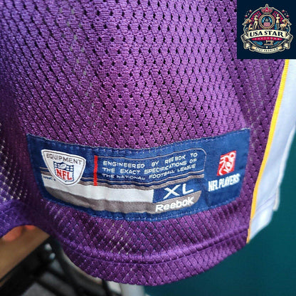 Vintage Vikings Jersey NFL Reebok Darren Sharper 42 XL - Excellent Condition, Stylish Purple - USASTARFASHION