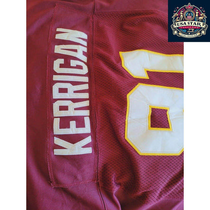 Washington Redskins Jersey - 100% Authentic - Red NFL 91 Kerrigan Reebok USA... - USASTARFASHION