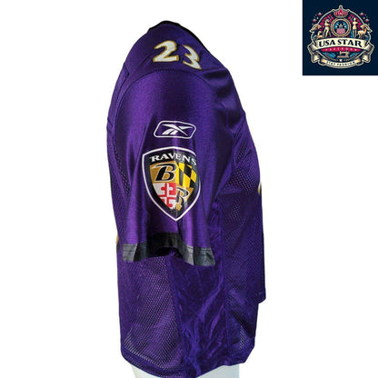 Willis McGahee 23 Baltimore Ravens Women's Shirt, Size L, Stylish and Comfortable Fan Apparel - USASTARFASHION