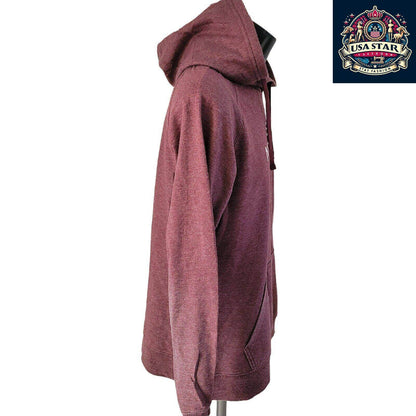 Women's North Face Cherry Hoodie XL - Cozy Cotton Pullover with Relaxed Fit and Fleece Lining - USASTARFASHION