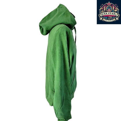 Women's North Face Medium Hoodie, Vibrant Green Pullover, Soft Durable Fabric, Versatile Style - USASTARFASHION
