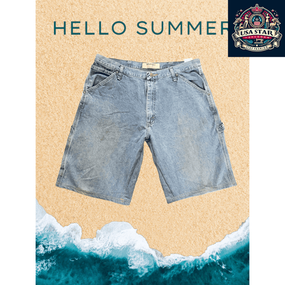 Wrangler Authentics W30 Denim Shorts for Men – Durable, Stylish, and Comfortable Everyday Wear - USASTARFASHION
