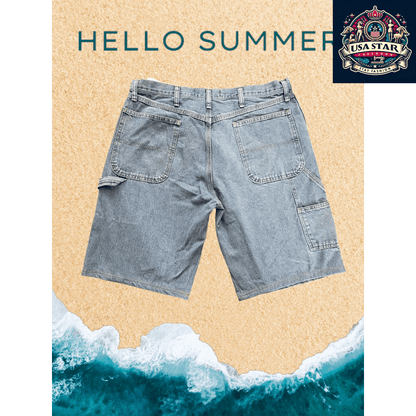 Wrangler Authentics W30 Denim Shorts for Men – Durable, Stylish, and Comfortable Everyday Wear - USASTARFASHION