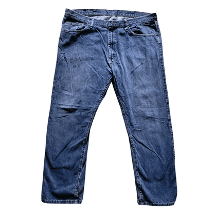 Wrangler Jeans Men's Regular Fit Dark Wash Straight - Leg, 40x30, 100% Cotton, Pre - Owned - USASTARFASHION