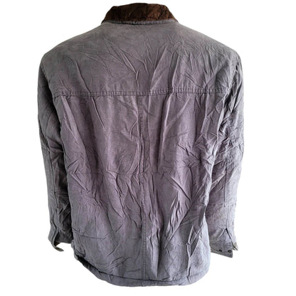 Wrangler Sherpa - Lined Canvas Barn Jacket XL – Corduroy Collar - USASTARFASHION
