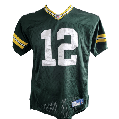 Youth S/M Green Bay Packers Jersey - Aaron Rodgers 12 Stitched Reebok NFL Team Apparel - USASTARFASHION