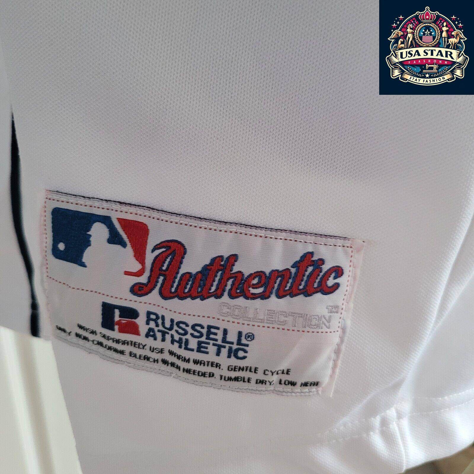 Youths Seattle Mariners Baseball Jersey By Russell Athletic ICHIRO 51 Size M - USASTARFASHION