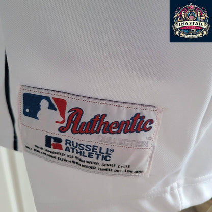 Youths Seattle Mariners Baseball Jersey By Russell Athletic ICHIRO 51 Size M - USASTARFASHION