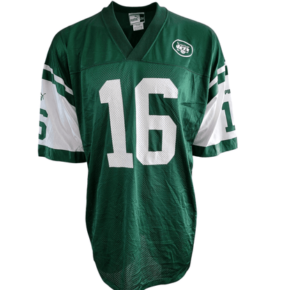 Vinny Testaverde Jersey - New York Jets 16 Men's 2XL - Official Puma, Grade A Condition - USASTARFASHION