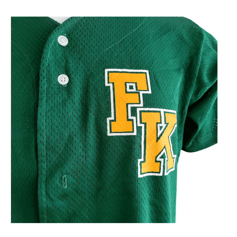 Vintage Babe Ruth Jersey - Wilson Brand Green Size Large, 100% Polyester, Made in USA - USASTARFASHION