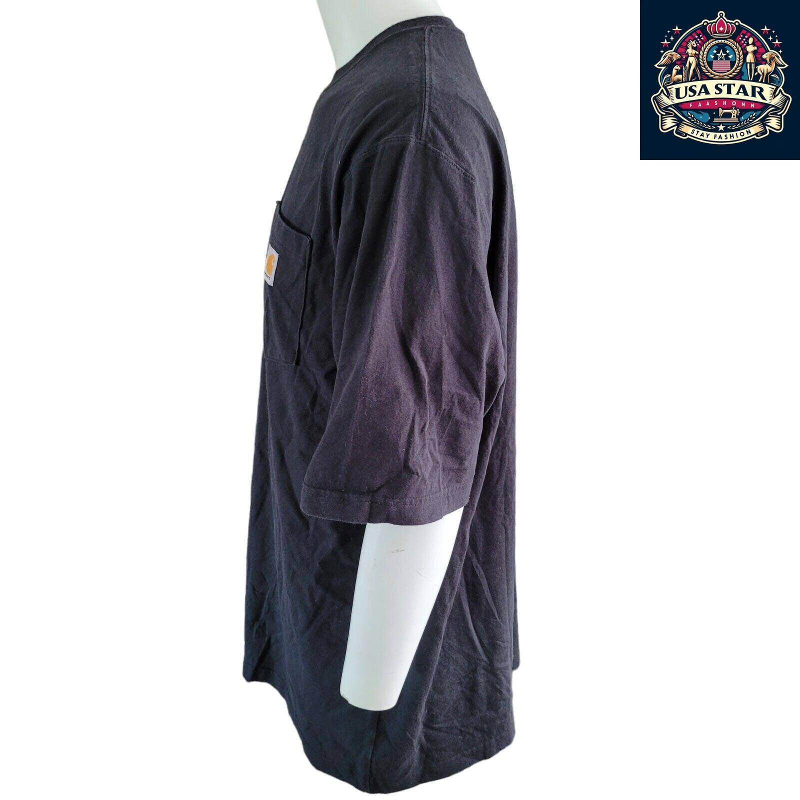 Vintage Carhartt Black T-Shirt | Size 2XL | Original Fit Tee - USASTARFASHION