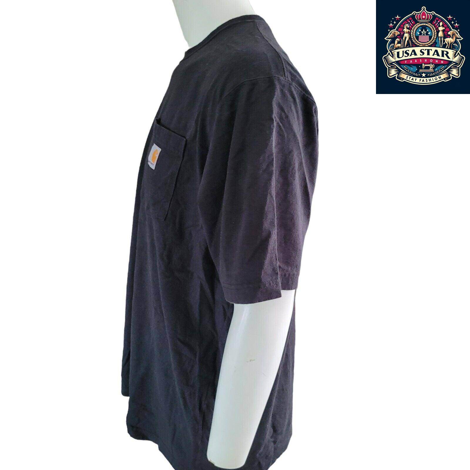 Vintage CARHATT Ace Aero Black T-Shirt | Size XL | Original Fit Tee - USASTARFASHION
