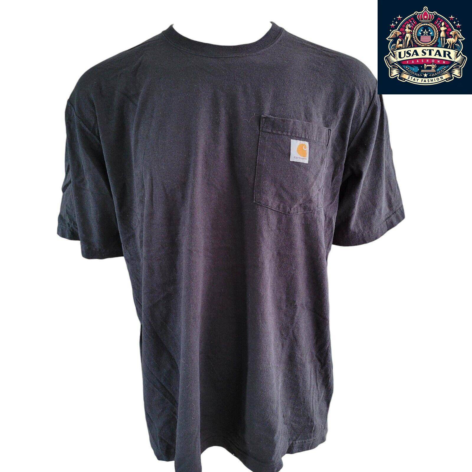 Vintage CARHATT Ace Aero Black T-Shirt | Size XL | Original Fit Tee - USASTARFASHION