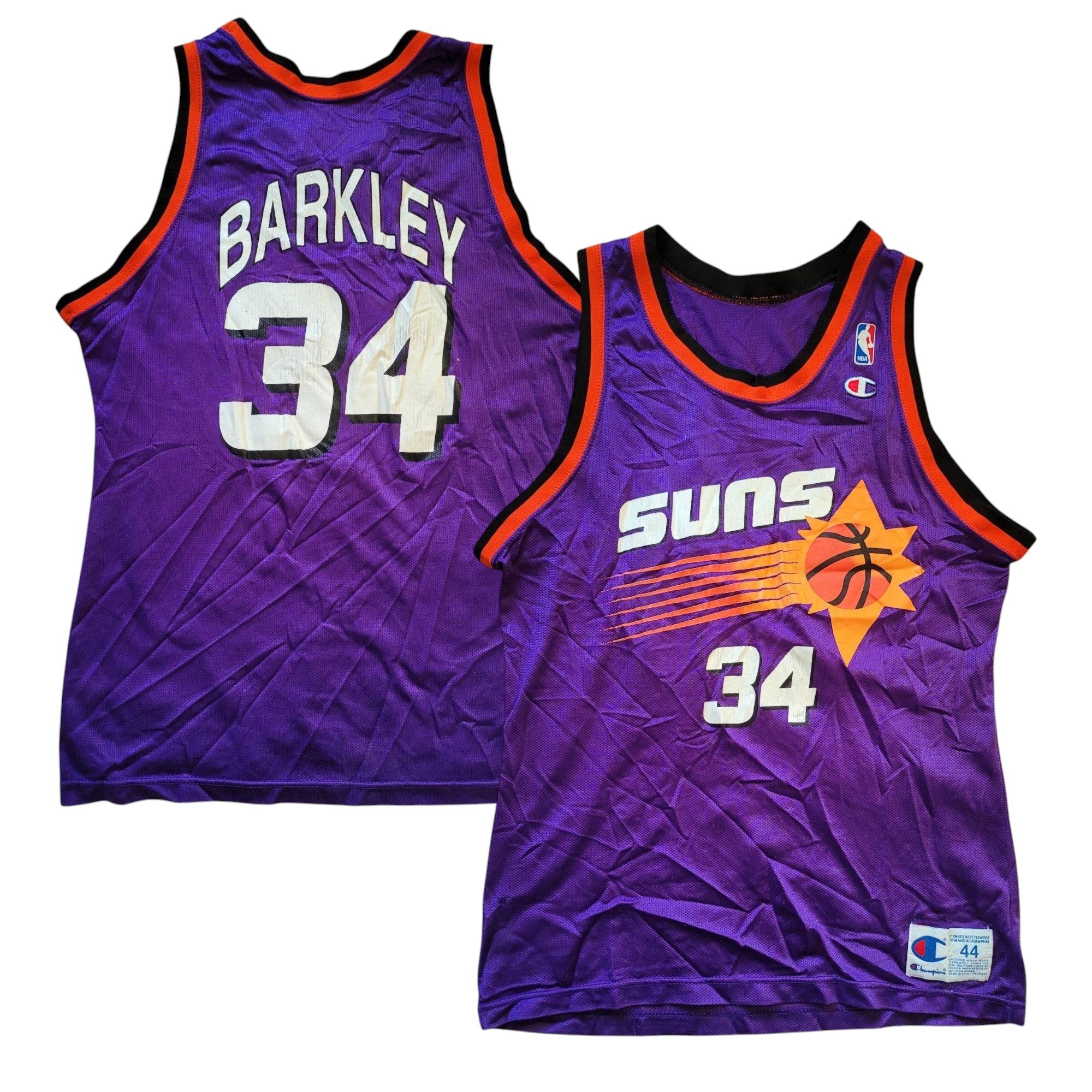 Vintage Champion Charles Barkley Phoenix Suns Jersey in Men’s Size 44 (Large) - USASTARFASHION