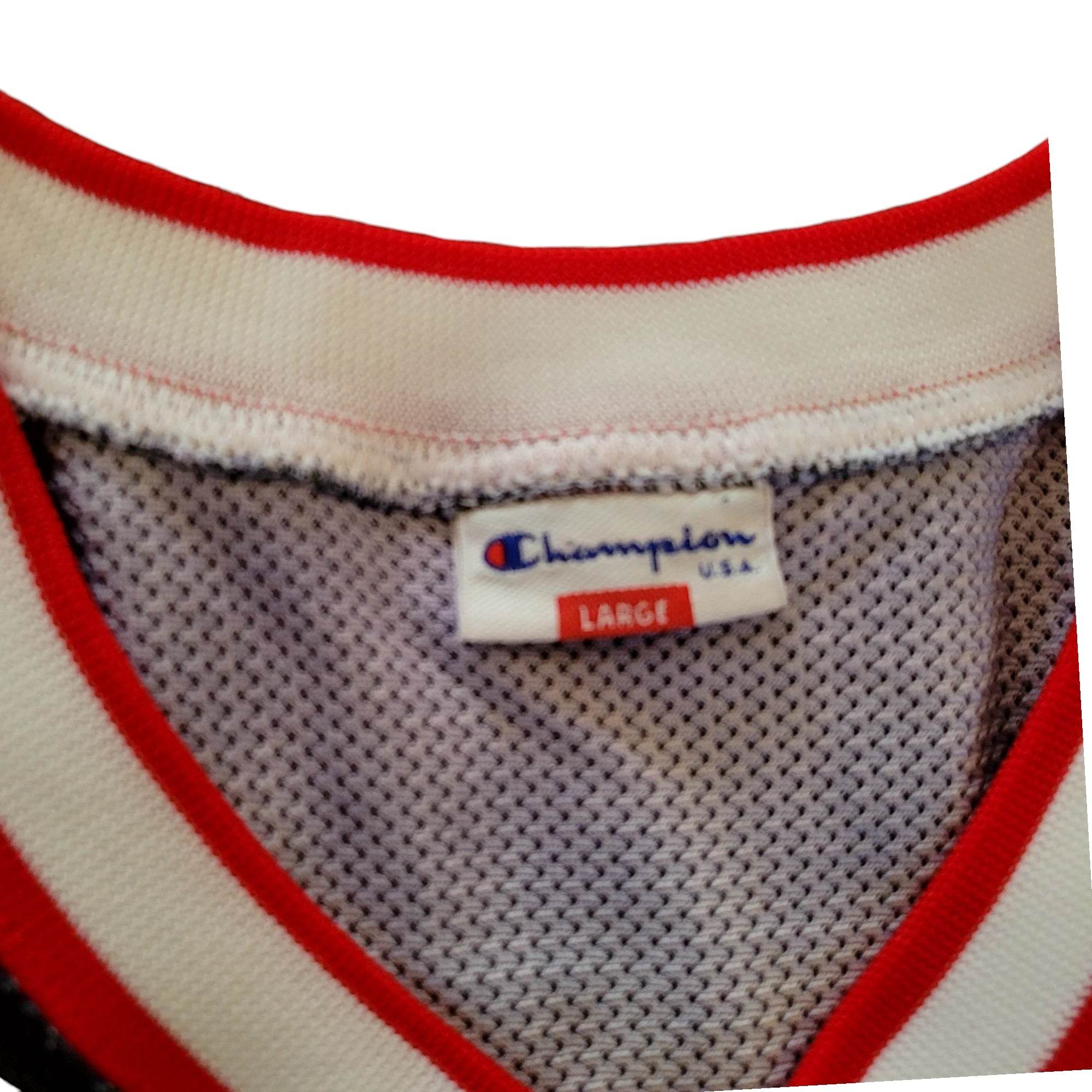 Vintage Champion Houston Rockets Olajuwon 34 Jersey – L - USASTARFASHION