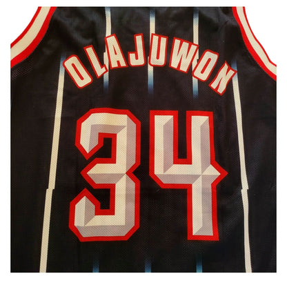 Vintage Champion Houston Rockets Olajuwon 34 Jersey – L - USASTARFASHION