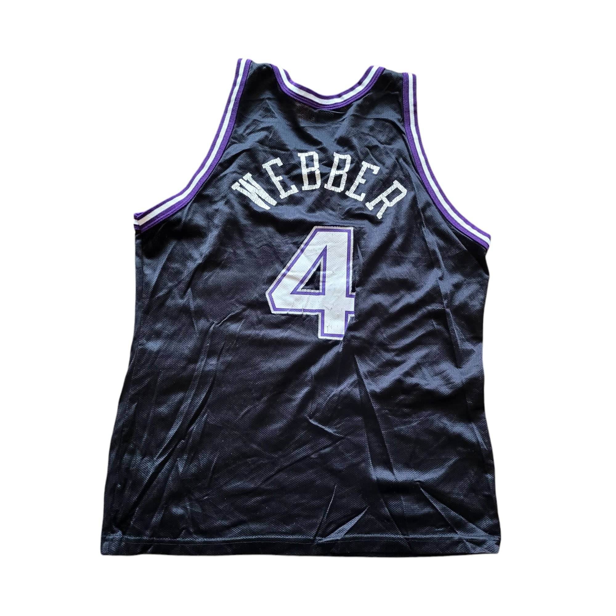 Vintage Champion Kings Chris Webber 4 Jersey - Size L - USASTARFASHION