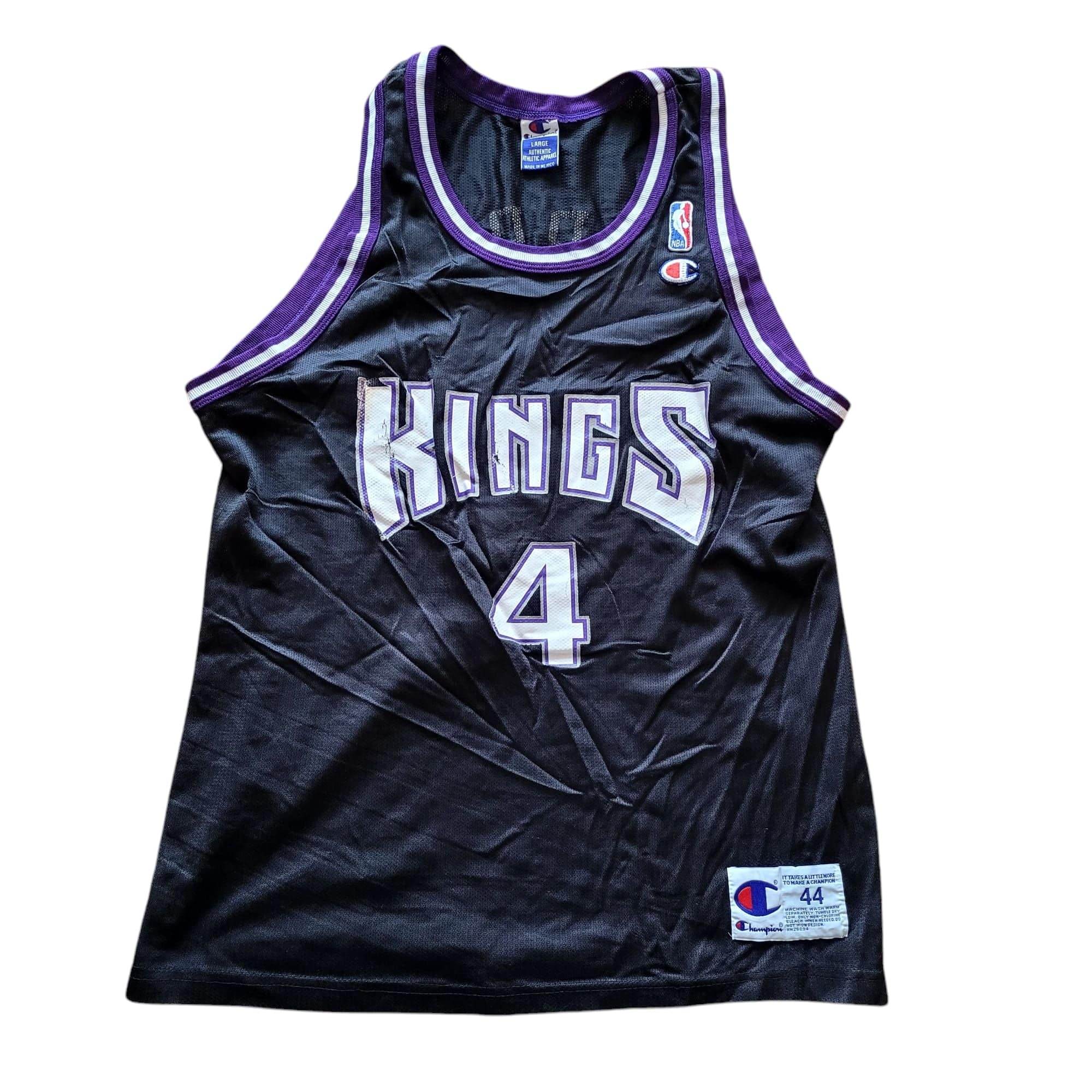 Vintage Champion Kings Chris Webber 4 Jersey - Size L - USASTARFASHION