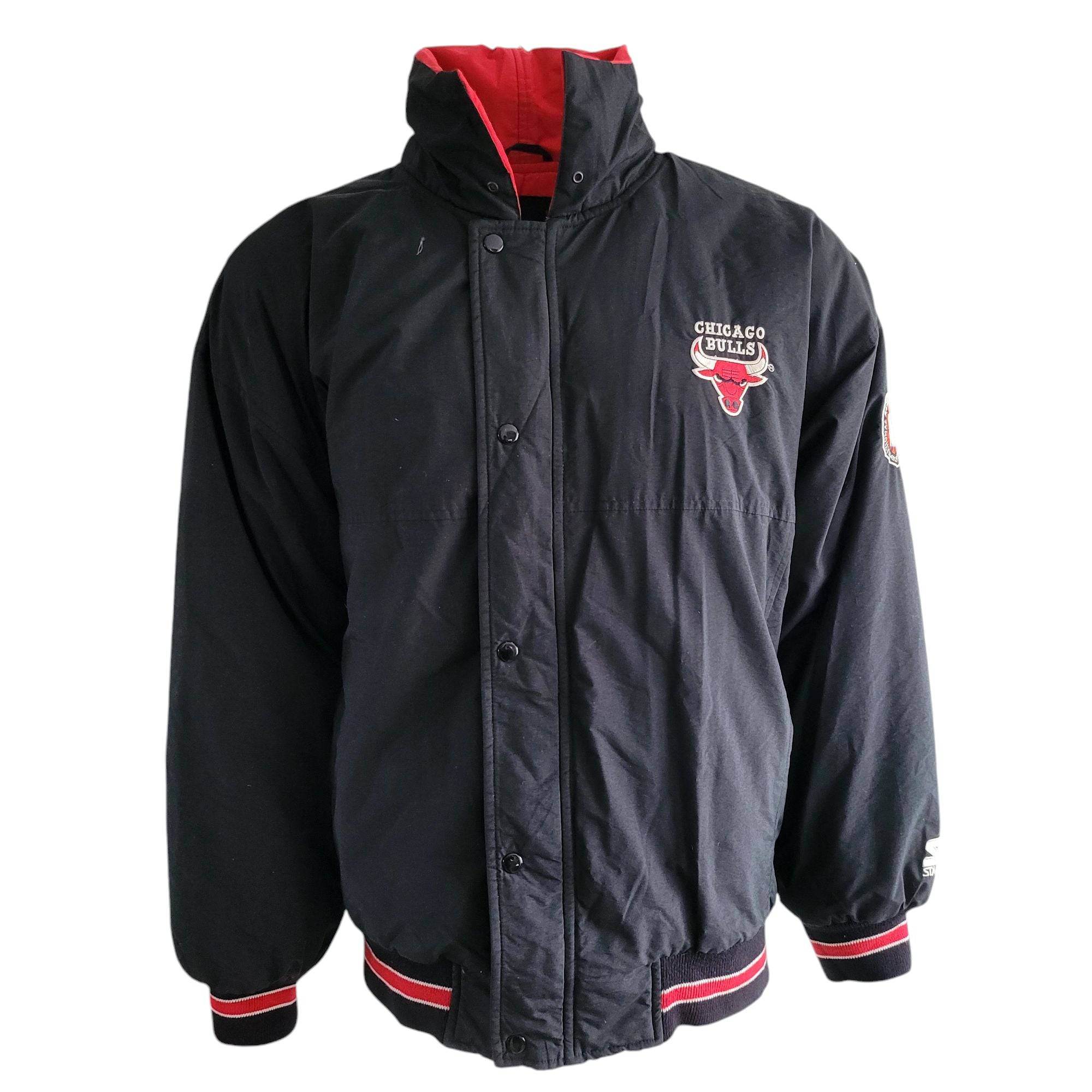 Vintage Chicago Bulls Starter Jacket - Size L - USASTARFASHION